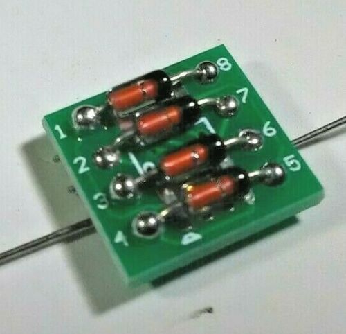 BAT85 Schottky Low Voltage drop Diode Assembly For Crystal Radio-Quad Diode